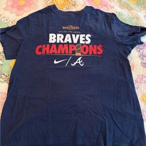 Nike Atlanta Braves 2021 World Series Champions Tee